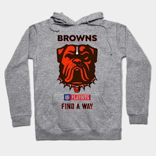 Cleveland Browns Playoffs Find A Way Hoodie